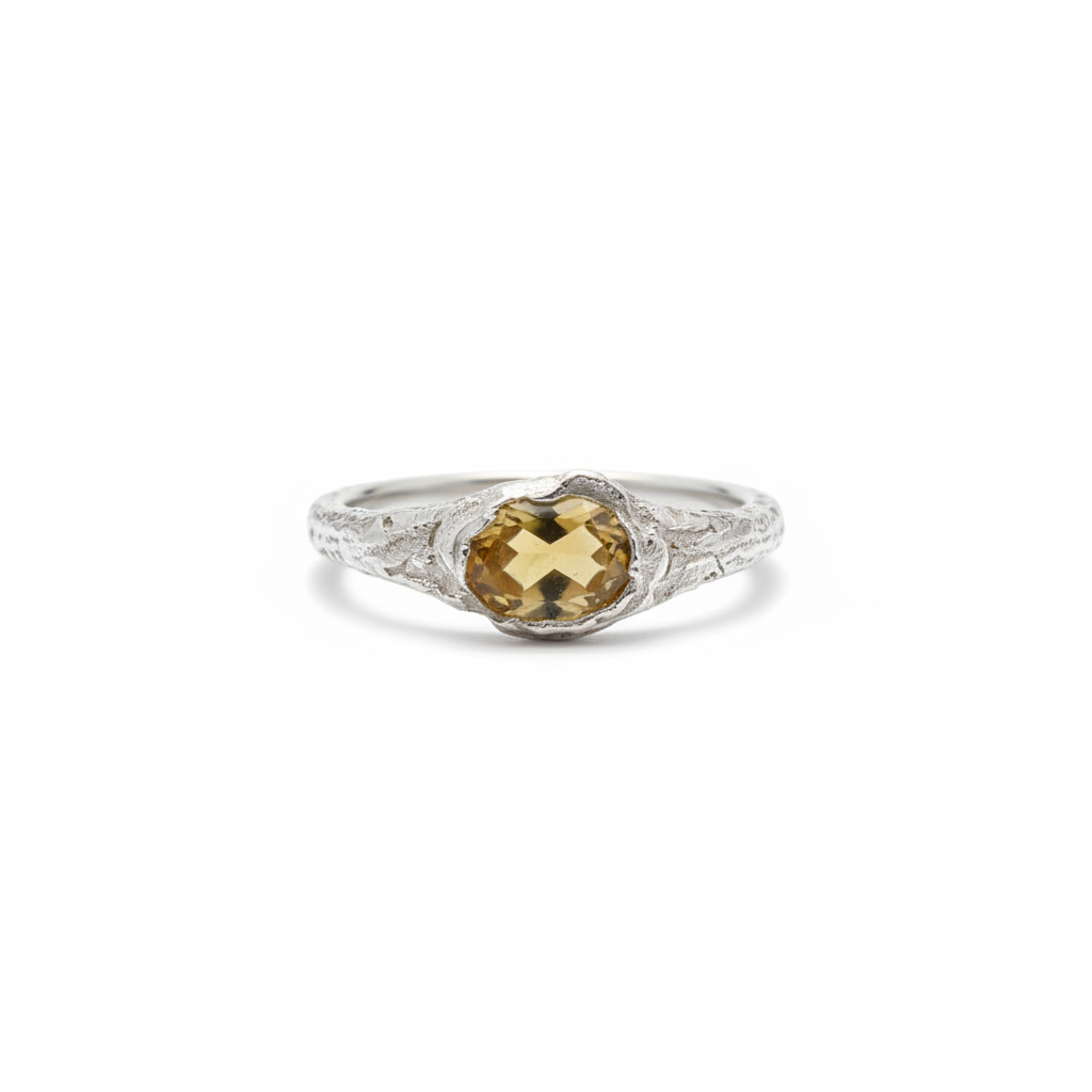 Anillo Citrino