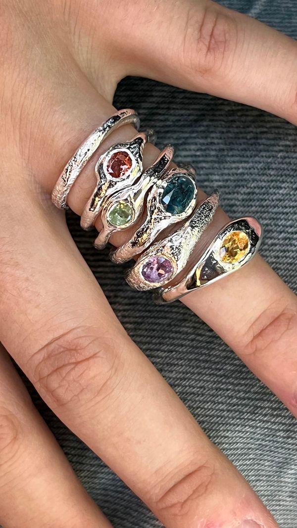 Anillo Turmalina Calipso — foto 2