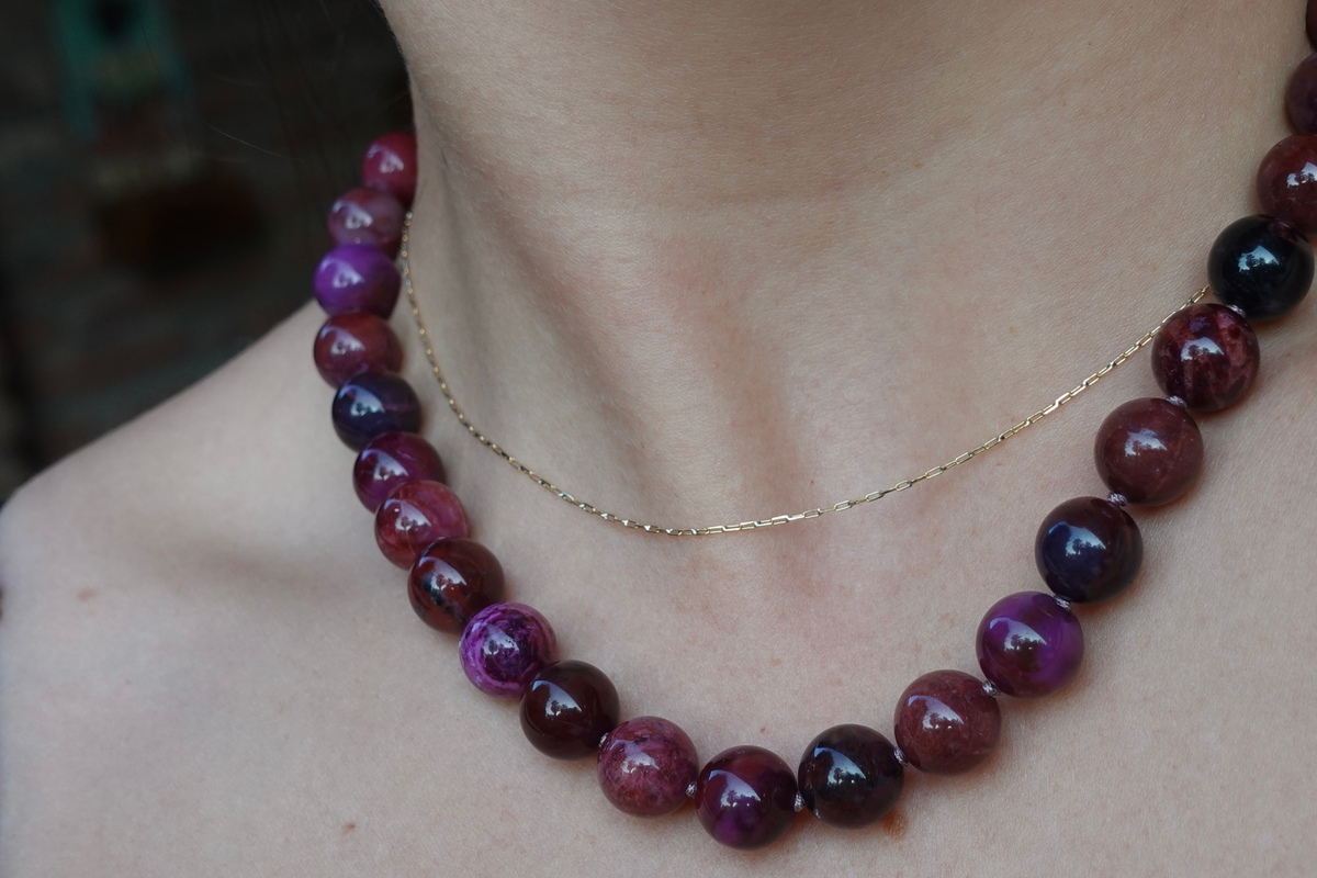 Collar Ciruela — foto 1