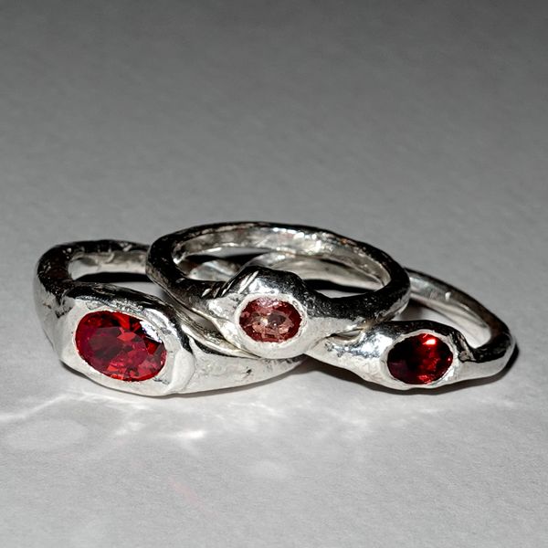 Anillo Circonita Naranja — foto 2