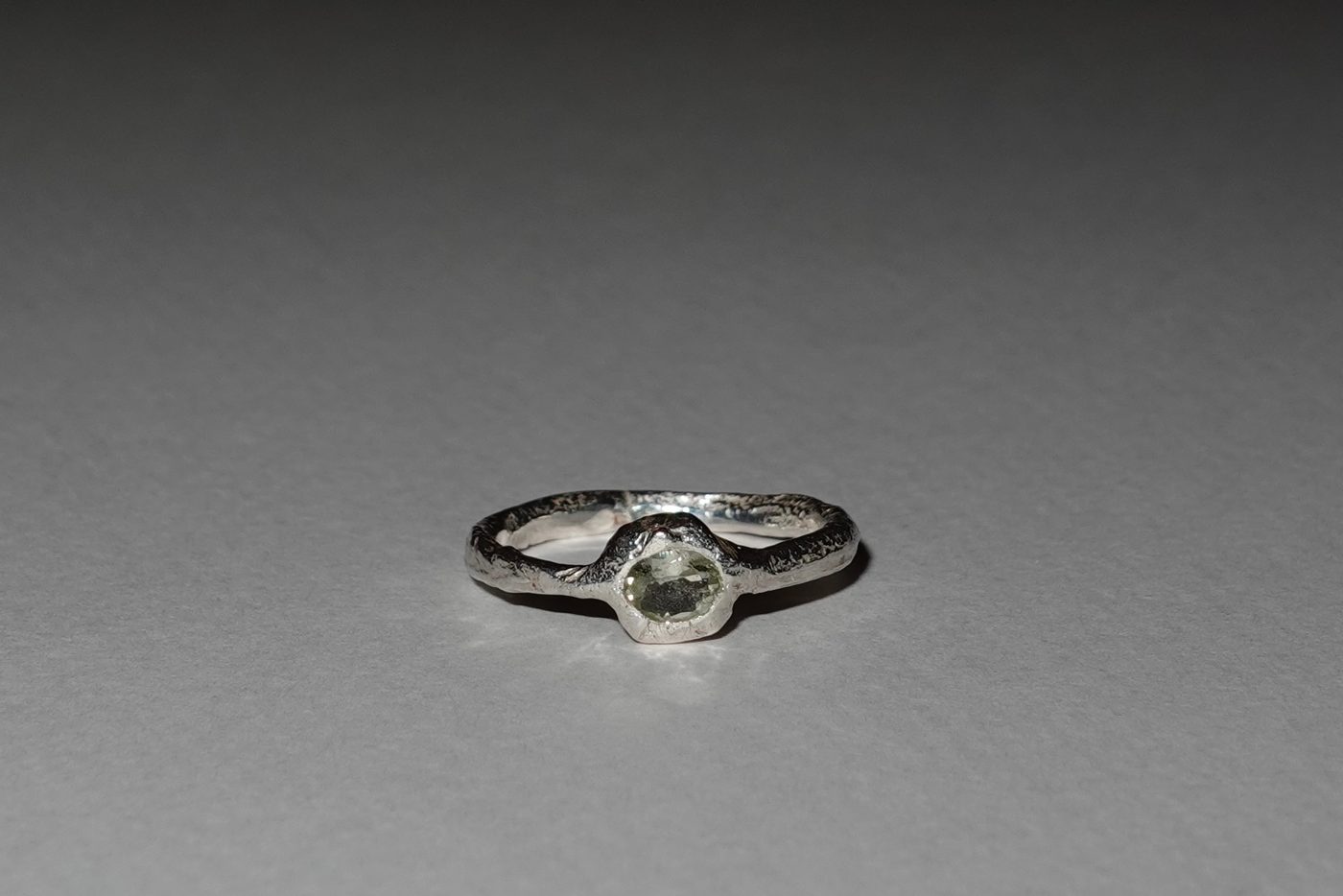 Anillo Turmalina Verde