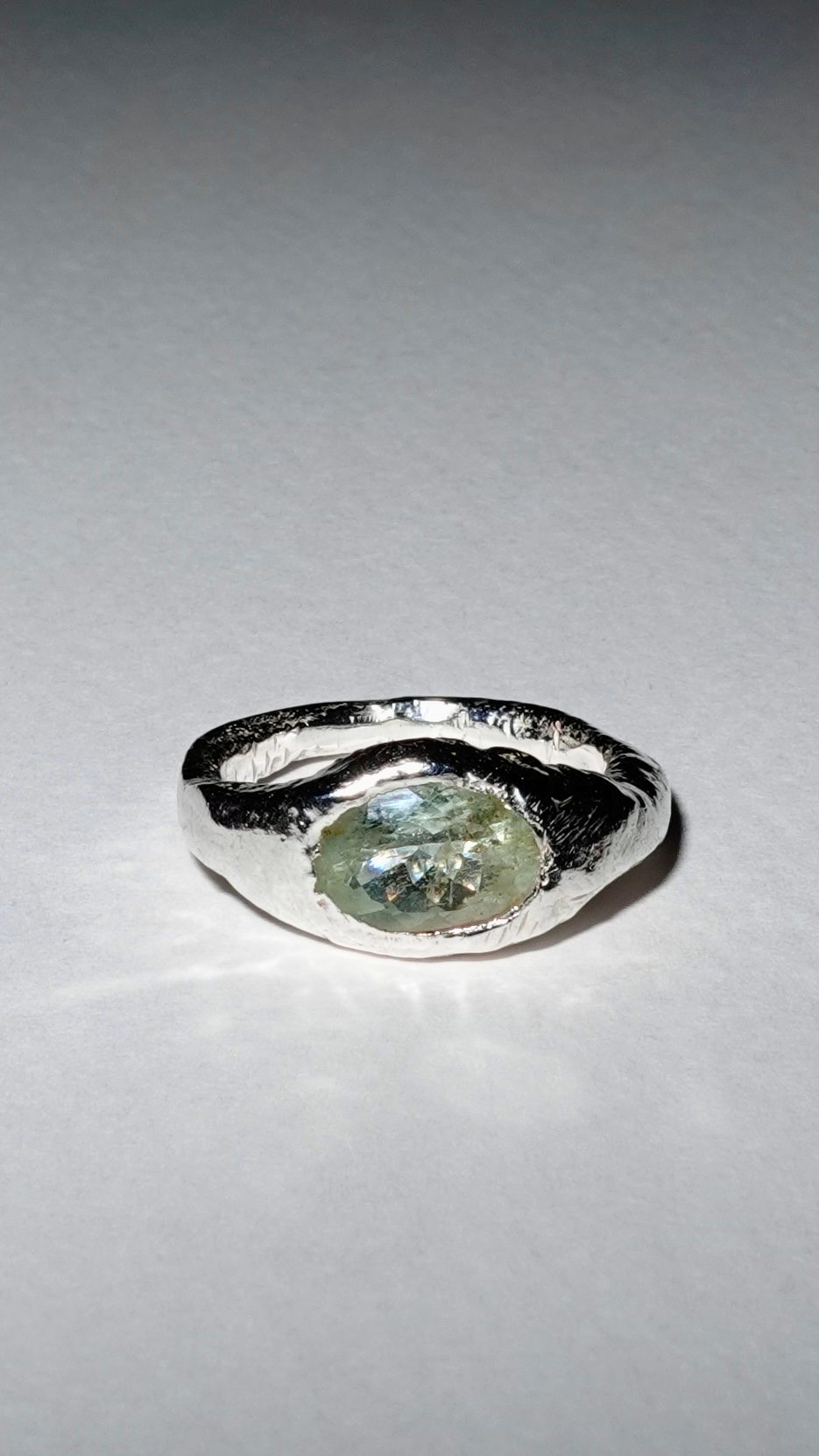 Anillo Aguamarina 